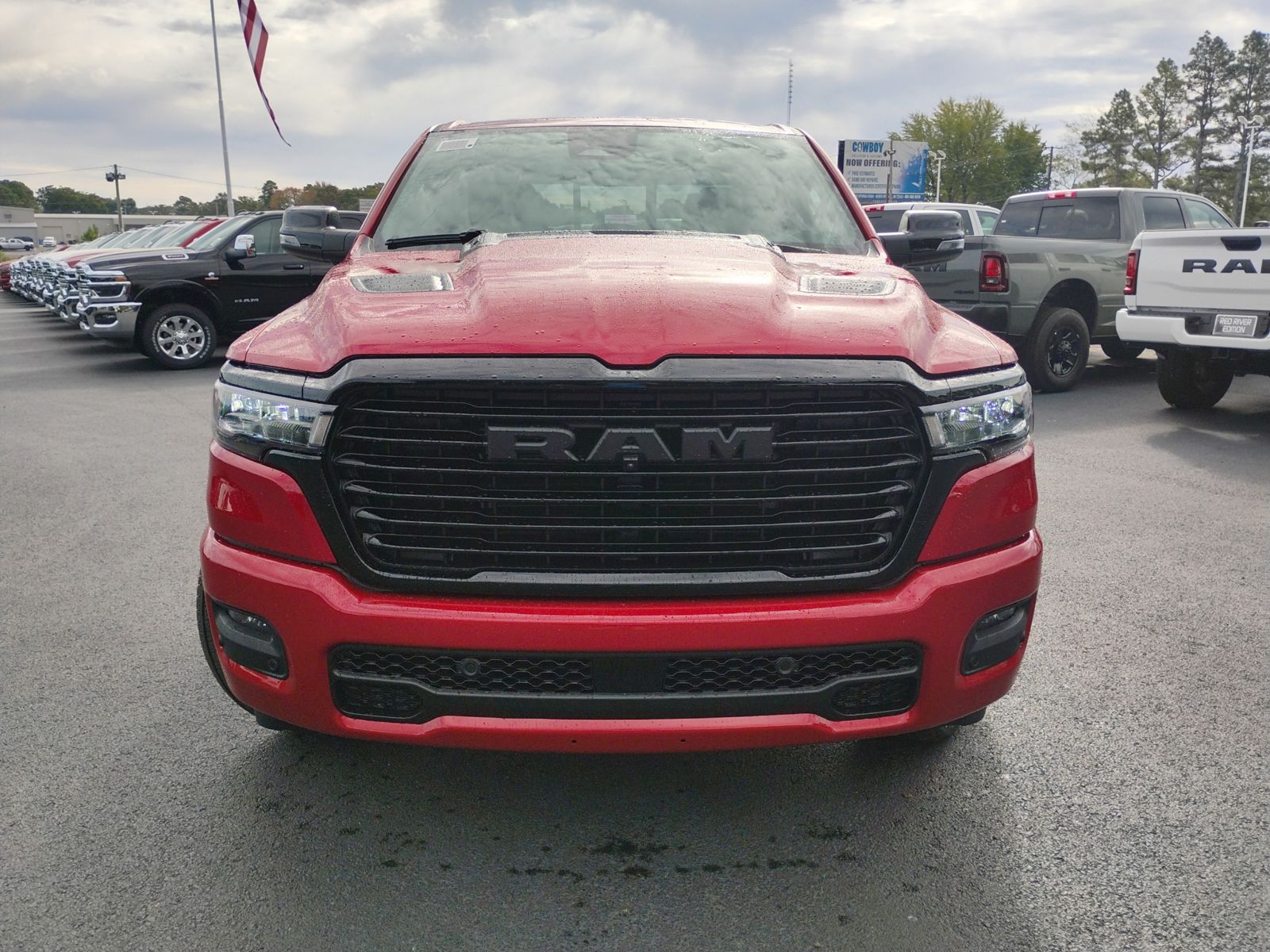 Used 2027 RAM Ram 1500 Pickup Laramie with VIN 1C6SRFJP8VN599535 for sale in Little Rock