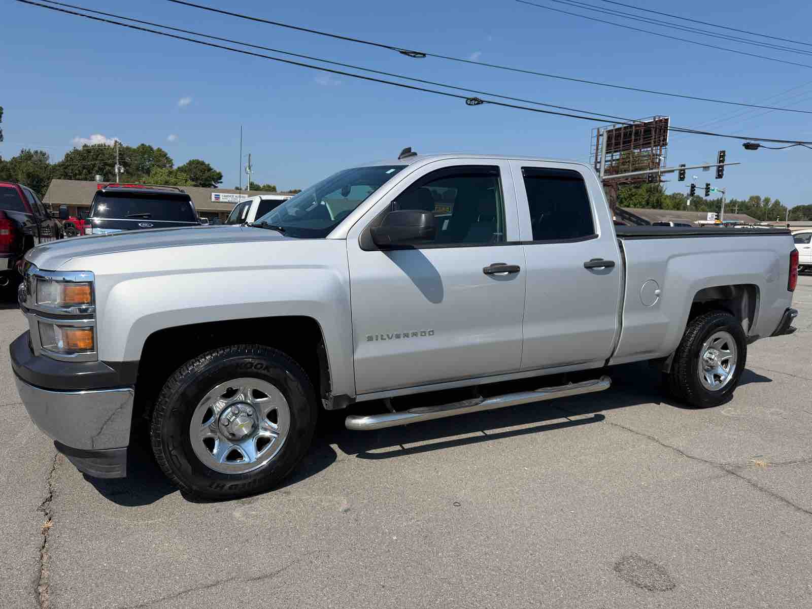 Silver Ice Metallic 2014 Chevrolet Silverado 1500 Pickup Truck 4X2 6-Speed Automatic